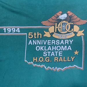 '94 Harley Davidson Oklahoma Rally Tee